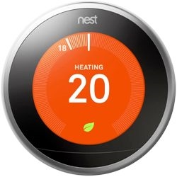 Nest Learning Thermostat 3rd Gen (EU) Stainless Steel